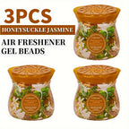 Air Freshener Scented Beads 3-Pack 14oz Each Long-Lasting Fragrance Odor Eliminator for Home Room Closet Bathroom Car Office Fabric Aromatherapy Multiple Scents