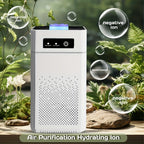 Portable Air Purifier 2 Pack USB Powered Ultra-Quiet 34dB with Replacement Filters – Personal Air Cleaner for Bedroom, Home Office, Desk & Dorm Room, Removes Dust, Allergens & Odors