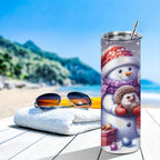 20oz Sublimation Tumblers Bulk 25 or 50 Pack – Skinny Straight Stainless Steel Insulated Sublimation Blanks with Lid & Straw, Gift Box Included