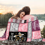 Christian Gift Blanket for Religious Enthusiasts – Soft Plush Fleece Throw, Faith Bible Verse Sofa TV Blanket