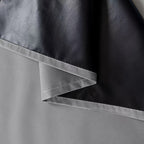 Blackout Curtains 4-Panel Grommet Top 100% Room Darkening Thermal Insulated Drapes | Noise Reducing Light Blocking Window Curtains for Bedroom Living Room, Black Gray Wine Red Dark Green