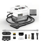 Steam Cleaner Multi-Model – High-Pressure Handheld with LCD Display, Gear Adjustment & 40oz Tank | One-Key, DMT02, D05 & XL Capacity CA02 for Kitchen, Carpet & Sofa
