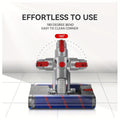 Dual Soft Roller Brush Head Replacement – Compatible with Dyson V7, V8, V10, V11 & V15 Cordless Vacuums | 360° Swivel Pulleys | Hard Floor Nozzle