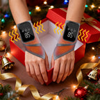 Hand Massager Wrist Guard with Heat Adjustable Gears Temperature Control - Wrist Support Strap Joint Fixator for Arthritis Pain Relief Sports Recovery, Men Women Gift