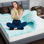 Memory Foam Mattress Topper 3 Inch Gel Infused Soft Bed Topper for Twin Twin XL Queen King Sleeper Sofa RV Camper