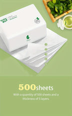 Bulk Tissue Paper 18 Pack 5-Layer Ultra Thick – 9000 Sheets Wet & Dry for Sensitive Skin, Kitchen, Bathroom, Travel