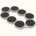 Lazy Susan Turntable Set 8PCS Expandable Rotating Serving Tray for Rectangular & Oblong Dining Tables – Smooth 360° Spin Plastic Tabletop Organizer for Family Dinners, Hotpot & Entertaining