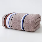 100% Cotton Bath Towel 27.6x55in – GSM360 Super Soft Absorbent Quick-Dry Towel, Skin-Friendly Bathroom Essential & Gift for Family (6 Colors)