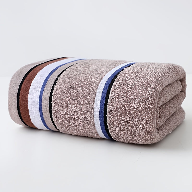 100% Cotton Bath Towel 27.6x55in – GSM360 Super Soft Absorbent Quick-Dry Towel, Skin-Friendly Bathroom Essential & Gift for Family (6 Colors)