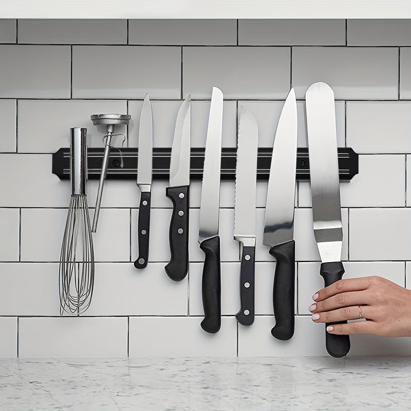 Magnetic Knife Holder Strip Wall Mount 20 Inch - Strong Magnetic Knife Bar for Kitchen Knives, Tools & Utensils, Space-Saving Kitchen Organizer Knife Rack