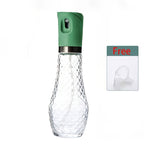 Oil Spray Bottle for Kitchen – 304 Stainless Steel & Glass Pressurized Oil Mister Sprayer, BPA-Free, Large Capacity, for Olive Oil, BBQ, Grilling, Air Fryer, Cooking – Multiple Styles Available