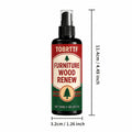 Furniture Wood Renovation Spray 3.38oz Wood Care Restoration Agent for Matte Wood Cabinets Tables Chairs Floors Surface Maintenance Cleaning Spray for Home Wood Surfaces