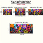 Vibrant Floral Kitchen Mat – Soft, Non-Slip & Machine Washable | 3 Sizes