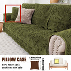 Plush Sofa Cover Faux Rabbit Fur Non-Slip, Thickened Quilted Sofa Cushion Cover Machine Washable, Warm Breathable Pet-Friendly Couch Pad for Living Room, Bedroom & Office