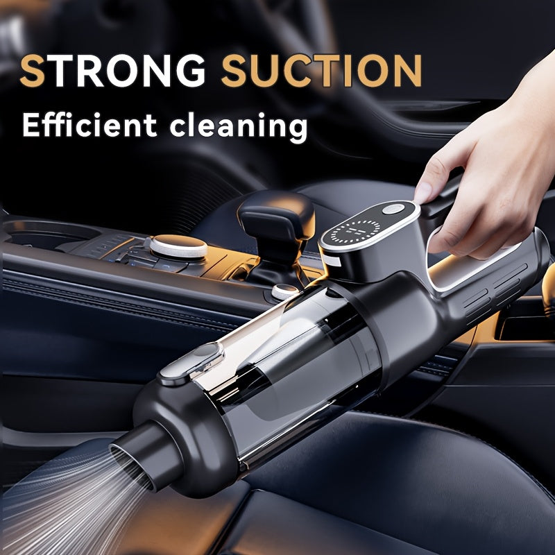 Handheld Cordless Vacuum Cleaner 13KPa Powerful Suction USB Rechargeable Wireless Mini Vac for Home Car Automotive Dust Debris