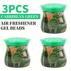 Air Freshener Scented Beads 3-Pack 14oz Each Long-Lasting Fragrance Odor Eliminator for Home Room Closet Bathroom Car Office Fabric Aromatherapy Multiple Scents