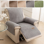 Bohemian Sofa Cover for Armchairs & Single Sofas, Anti-Slip Machine Washable Slipcover, Soft Solid Color Pet-Friendly Couch Protector for All Seasons, Modern Minimalist Home Decor