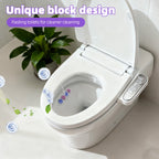 4-in-1 Toilet Cleaner Hanging Basket 5 Pack 65g – 200+ Flushes, Deodorizes & Removes Yellow Stains, Non-Corrosive Tablets for Smart, Hanging & No-Tank Toilets, 4 Fresh Scents: Ocean, Lemon, Lavender, Floral