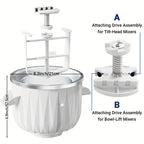 Ice Cream Maker Attachment for KitchenAid Stand Mixer | 2-Quart Frozen Yogurt, Ice Cream, Sorbet & Gelato Maker | Compatible with KitchenAid 4.5 Qt & Larger