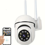 2-Pack 3MP 5GHz WiFi Security Camera Outdoor IP54 Waterproof Night Vision Motion Detection 2-Way Audio Remote App Surveillance Home Business