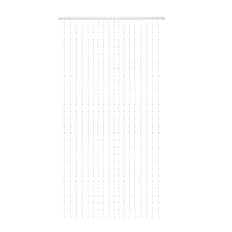 Acrylic Beaded Curtain 35.5x72 Inch for Doorways and Windows - Boho Room Divider and Closet Door Curtain - Decorative Bead Curtain for Bedroom, Wedding, Events and Retail Window Display