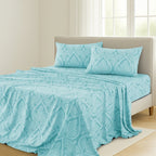 Paisley Bed Sheet Sets Queen King Twin Full Cal King – Soft Brushed Microfiber Deep Pocket Fitted Sheet & Pillowcases, Wrinkle Free