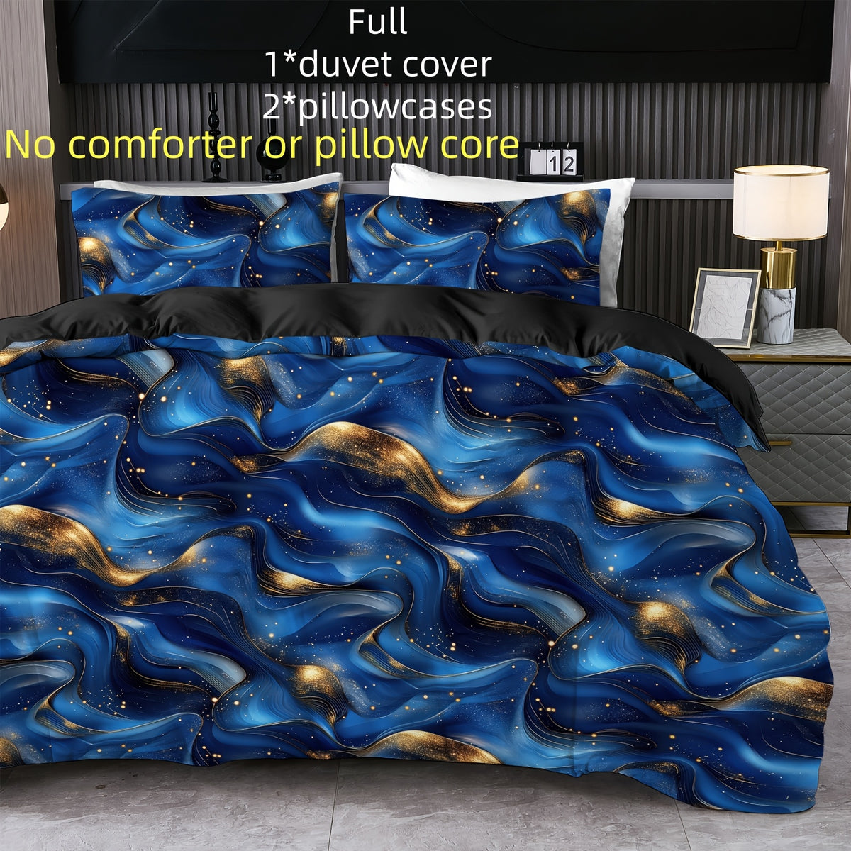 Floral Botanical Duvet Cover Set Reversible Ultra-Soft Microfiber with Pillowcases Twin Full Queen King 3 Colors