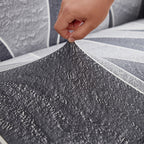 Printed Skirt Sofa Slipcover 1pc - Elastic Pet Anti-Dirt All-Purpose Sofa Protection Cover for Living Room Home Decor Sofa Cushion Cover