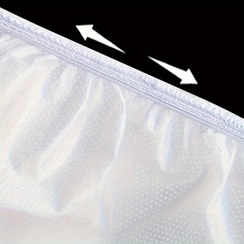 Disposable Massage Table Fitted Sheets Set of 5, Non-Woven Breathable 84.6" x 43.3" Single-Use Bed Covers for Beauty Salons, Spas & Skincare Treatments