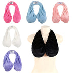 Women’s Towel Wrap Bra – Absorbent Breathable Halter Neck Tube Top for Beach, Sports, Daily Wear & Nursing | Double-Sided Plush Soft Chest Wrap