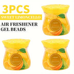 Air Freshener Scented Beads 3-Pack 14oz Each Long-Lasting Fragrance Odor Eliminator for Home Room Closet Bathroom Car Office Fabric Aromatherapy Multiple Scents