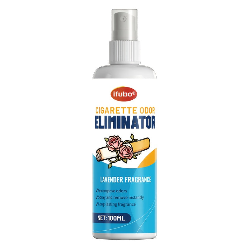 Cigarette Smoke Odor Eliminator Spray – Gentle Daily-Use Air Freshener for Home, Office, Bathroom, Kitchen, Car & Shoes, Neutralizes Smoke Smells, Easy Spray Application
