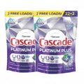 Cascade Platinum Plus ActionPacs Dishwasher Pods 2-Pack 48 Count Mountain Scent, Pre-Measured Dish Soap Pacs with Rinse Aid and Drying Agent for Spotless Clean Dishes