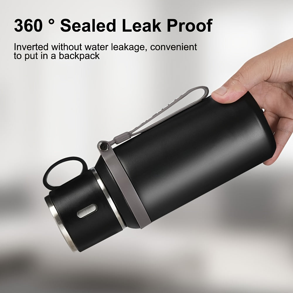 Vacuum Insulated Tumbler 22.99oz 316 Stainless Steel Travel Mug with Lid | Hot 8H Cold 24H Coffee Cup for Camping Hiking Daily Use