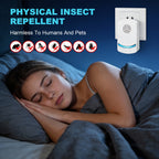 Ultrasonic Pest Repeller 8-Pack 2025 Upgraded Plug-In Repellent for Mosquitoes Cockroaches Mice Fleas Ants Rodents Chemical-Free for Home Farm Kitchen Office Restaurant Apartment