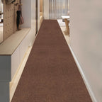 Striped Runner Rug Non-Slip Indoor Outdoor Washable Area Mat for Hallway Kitchen Living Room Garage Patio Black Gray Beige Brown
