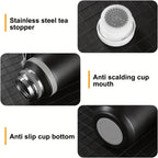 Vacuum Insulated Tumbler 22.99oz 316 Stainless Steel Travel Mug with Lid | Hot 8H Cold 24H Coffee Cup for Camping Hiking Daily Use