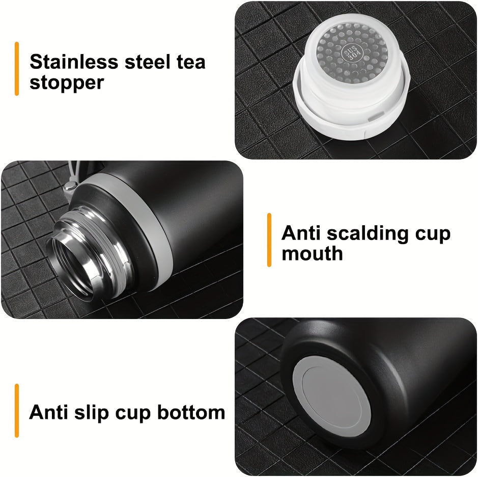 Vacuum Insulated Tumbler 22.99oz 316 Stainless Steel Travel Mug with Lid | Hot 8H Cold 24H Coffee Cup for Camping Hiking Daily Use