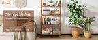 Woven Storage Baskets Set of 6 – Cotton Rope Round Shelf Baskets Bins for Organizing Closet Living Room Bedroom Playroom, Cute Small Decorative Cube Storage Caddy, Multiple Colors Available