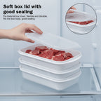 Food Storage Containers 10 Piece Set 5 Containers with Lids Stackable Freezer-Safe Food-Grade Meal Prep Bento Boxes for Fridge Meat Fruit