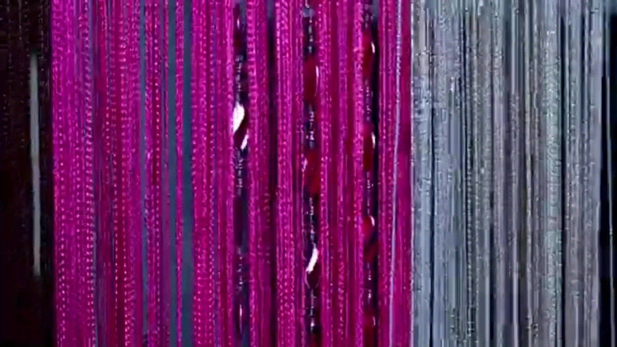 Beaded String Curtain Room Divider Boho Fringe Tassel Doorway Panel – Easy Hang Decorative Bead Curtain for Bedroom, Living Room & Hallway | 2 Colors