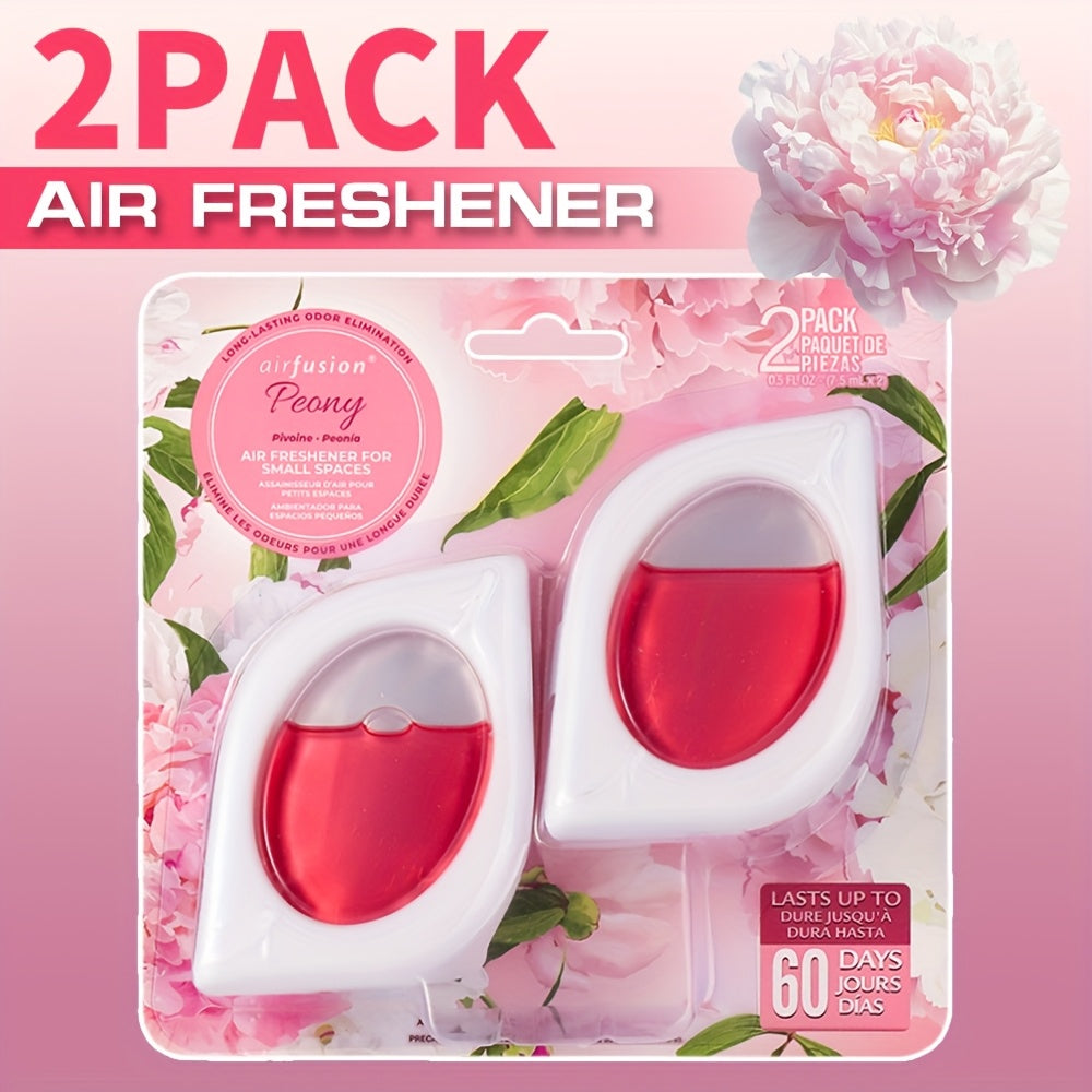Small Space Air Freshener 2, 6 or 12 Pack – Odor Eliminator for Closets, Bathrooms & Pet Areas, 6 Scents, 0.25 fl oz Each Lasts Up to 30 Days, Fresh Scent Home Deodorizer