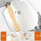 Pizza Making Set 7 or 8pcs – Aluminum Pizza Peel, Carbon Steel Pan, Rocker Cutter, Pie Server, Silicone Brush & Oven Mitts, Complete Pizza Tools for Oven & Grill