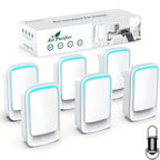 Plug-In Ionic Air Purifier Filterless Silent Odor Neutralizer for Home Pet Smoke Cooking Office Gym 24/7 Zero Maintenance 2 4 6pcs