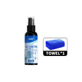 Bathtub & Bathroom Cleaner Paste with Towel, Glass Restorer & Stain Remover, Deep Clean Luster-Restoring Formula for Tub Tile Sink Shower Glass Surfaces