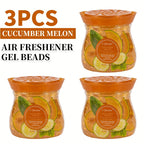 Air Freshener Scented Beads 3-Pack 14oz Each Long-Lasting Fragrance Odor Eliminator for Home Room Closet Bathroom Car Office Fabric Aromatherapy Multiple Scents