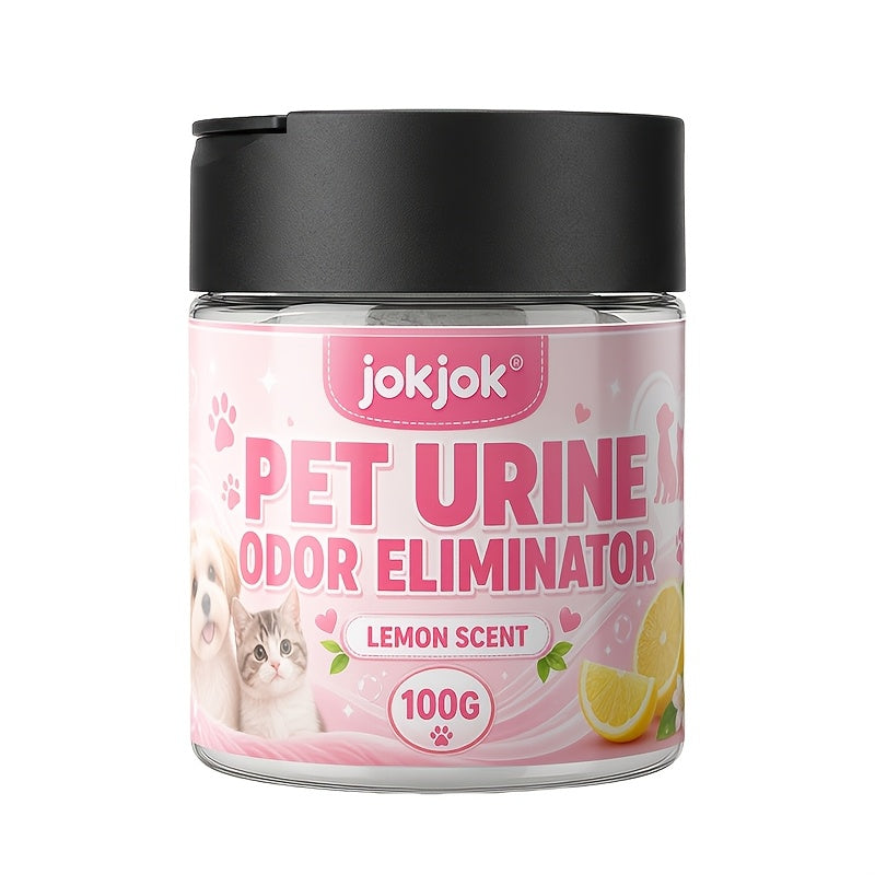 Pet Urine Deodorizing Powder – Powerful Odor Neutralizer & Moisture Absorber for Cat & Dog Urine, Long-Lasting Fresh Scent, Gentle Formula for Carpets, Sofas, Pet Beds, Mattresses & Car Mats