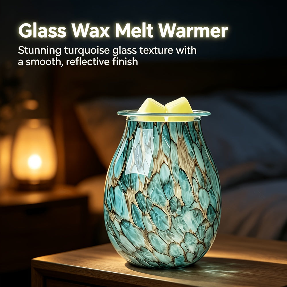 3D Glass Melt Wax LED Candle Light 7 Color Changing Mood Light for Home Office Room Decor Holiday Gift 1pc or 2pc Set