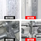 Shower Glass Cleaner Spray – Hard Water Stain & Soap Scum Remover for Shower Doors, Mirrors & Tiles, Streak-Free Shine, Powerful Bathroom Glass Cleaning Formula