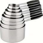 Measuring Cups & Spoons Set | Dry & Liquid | Choose 8-Piece Cups, 9-Piece Spoons, or 17-Piece Complete Set